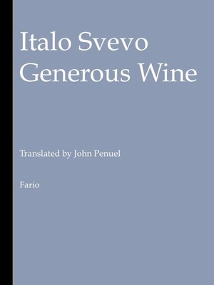 cover image of Generous Wine